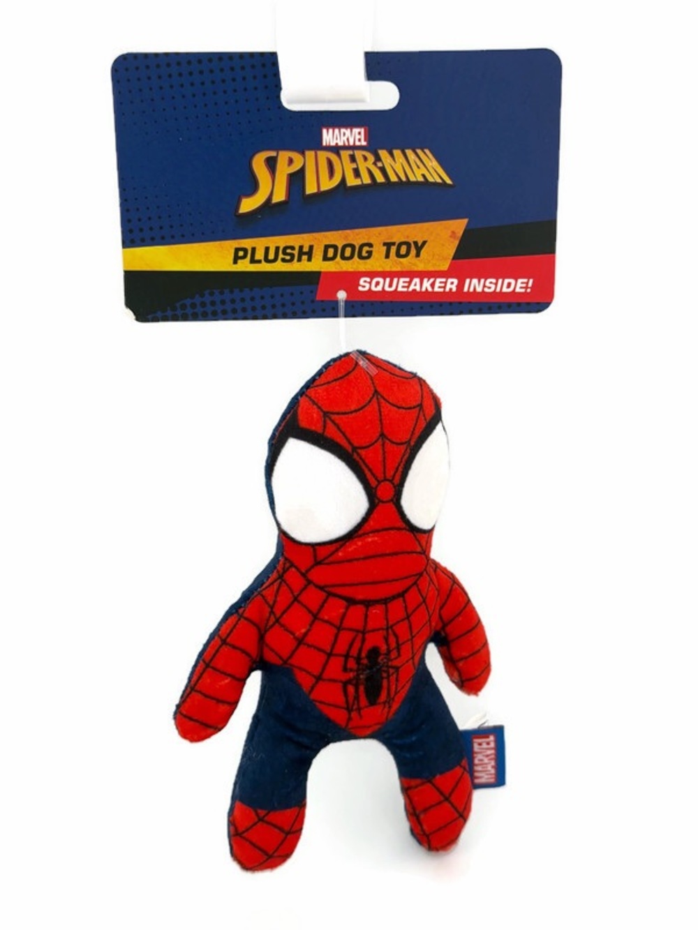 Marvel Spider-Man Plush Dog Toy with Squeaker